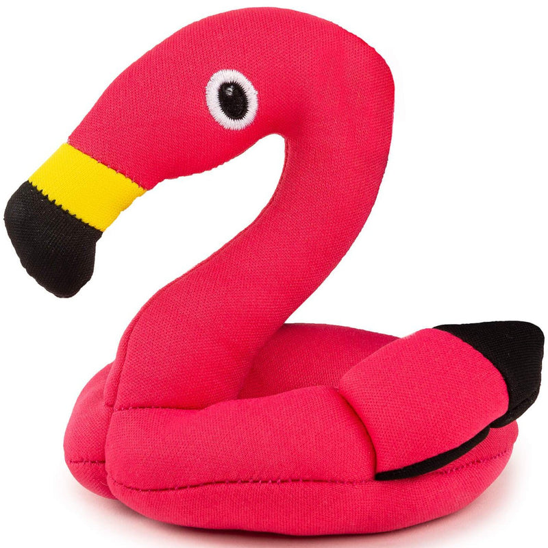Floating Dog Toy Pink Flamingo
