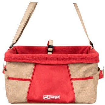 Dog Booster Seat Heather (Nutmeg/Barn Red)