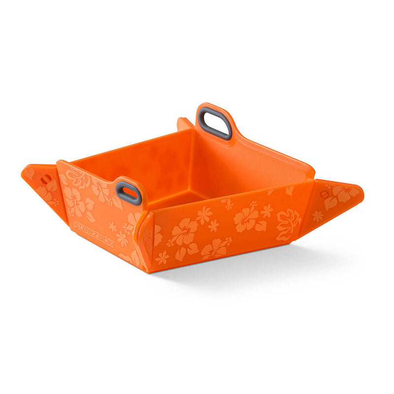 Foldable Travel Pet Bowl (Orange)