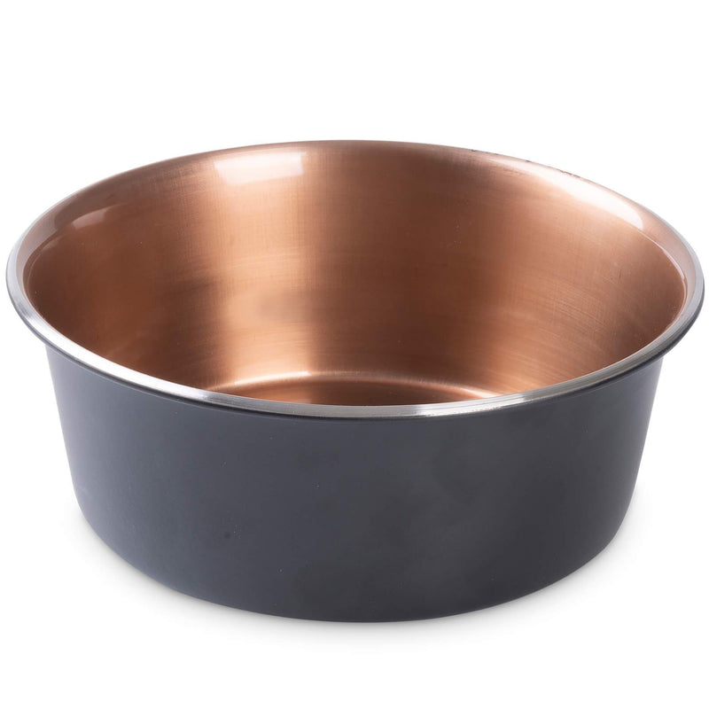 Copper Antique Pet Bowl