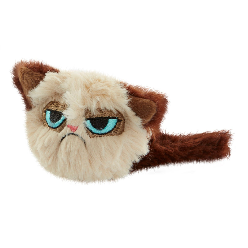 Grumpy Cat Jouet moelleux pour chat avec hochet