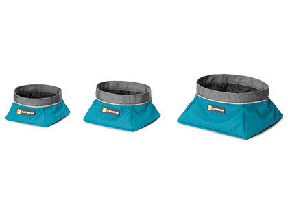 Quencher™ - Portable Dog Bowl (Forest Green)