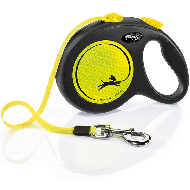 Flexi New Neon Dog Lead with Belt