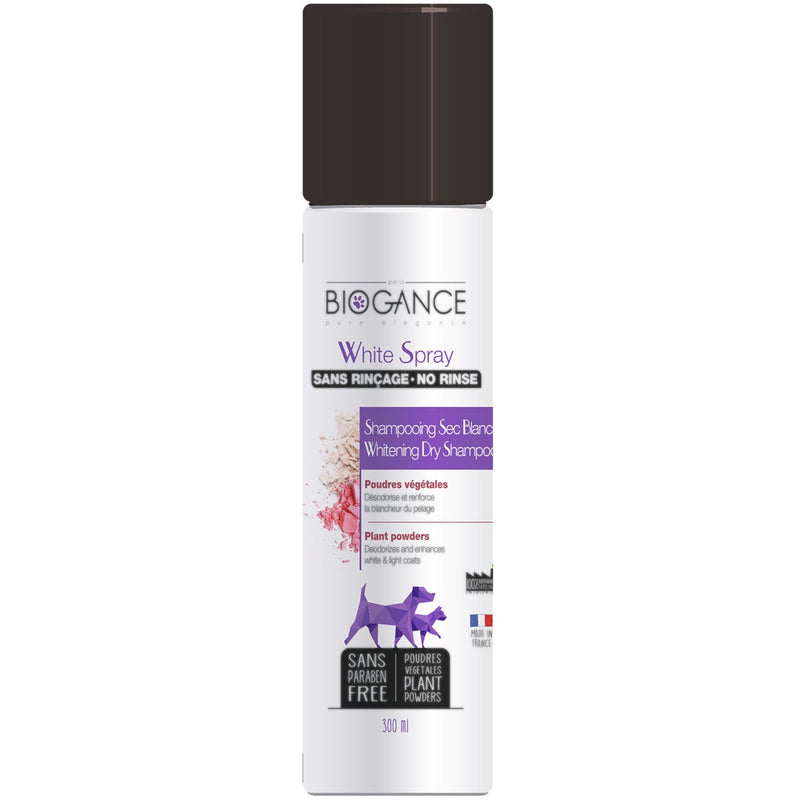 Biogance Whitening Dry Shampoo for Cats and Dogs (300ml)
