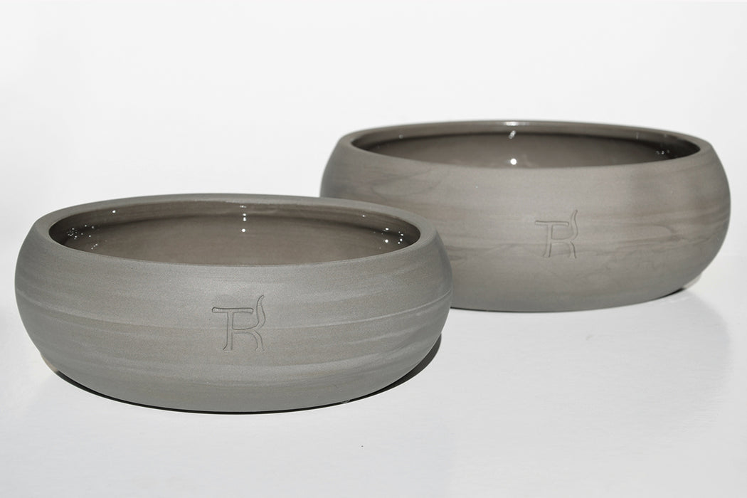 Ceramic Pet Bowl Pur (Slate)