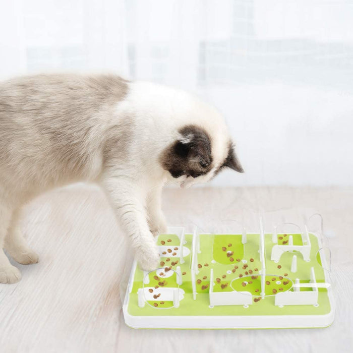 Mangeoire interactive pour chats