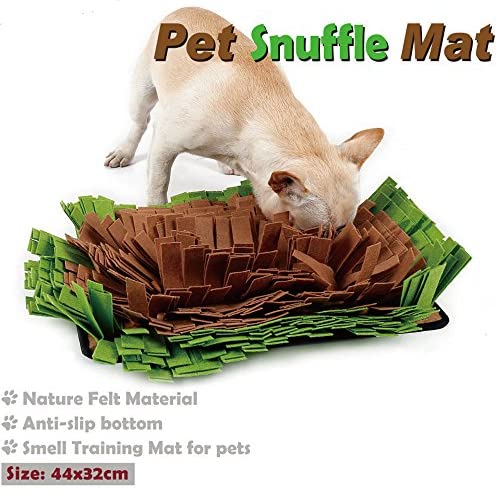 Snuffle Mat (Green/Brown) 44 x 32 cm