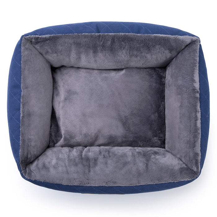Knight Pet Bed (blue/grey)