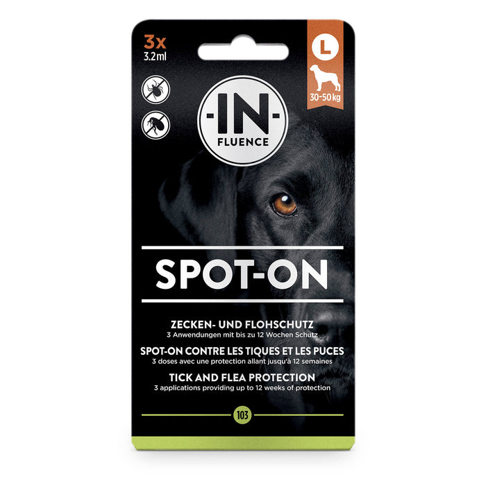 In-fluence Spot-On Tick & Flea Protection for Dogs