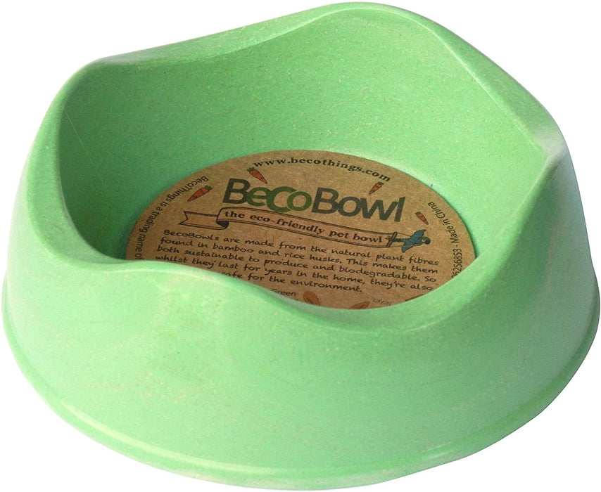 Beco Bamboo Dog Bowl (Green)