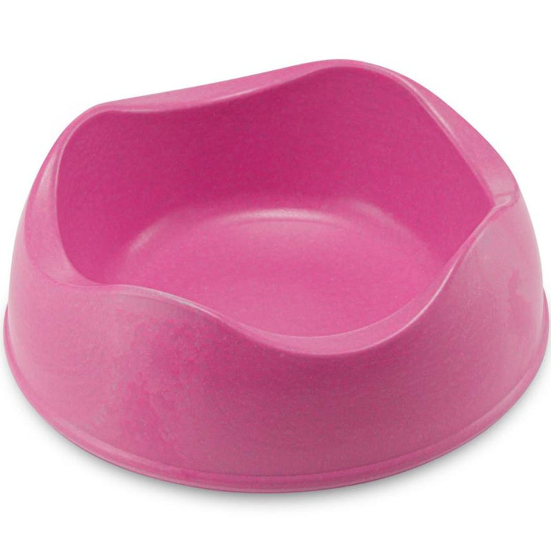 Beco Bamboo Dog Bowl (Pink)