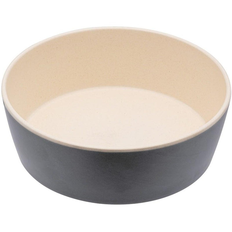 Beco Printed Bamboo Dog Bowl (Coastal Grey)