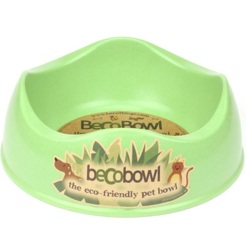 Beco Bamboo Dog Bowl (Green)