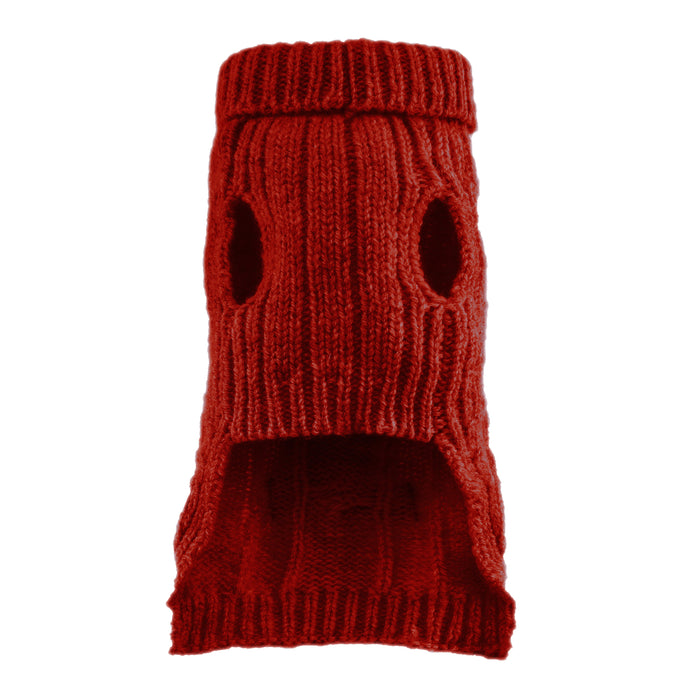 Aspen Dog Sweater (Red)
