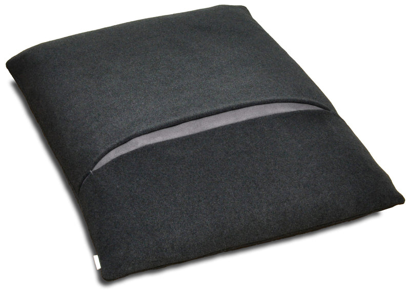 Divan Due Pet Bed with Blanket (Graphite/Light Grey)