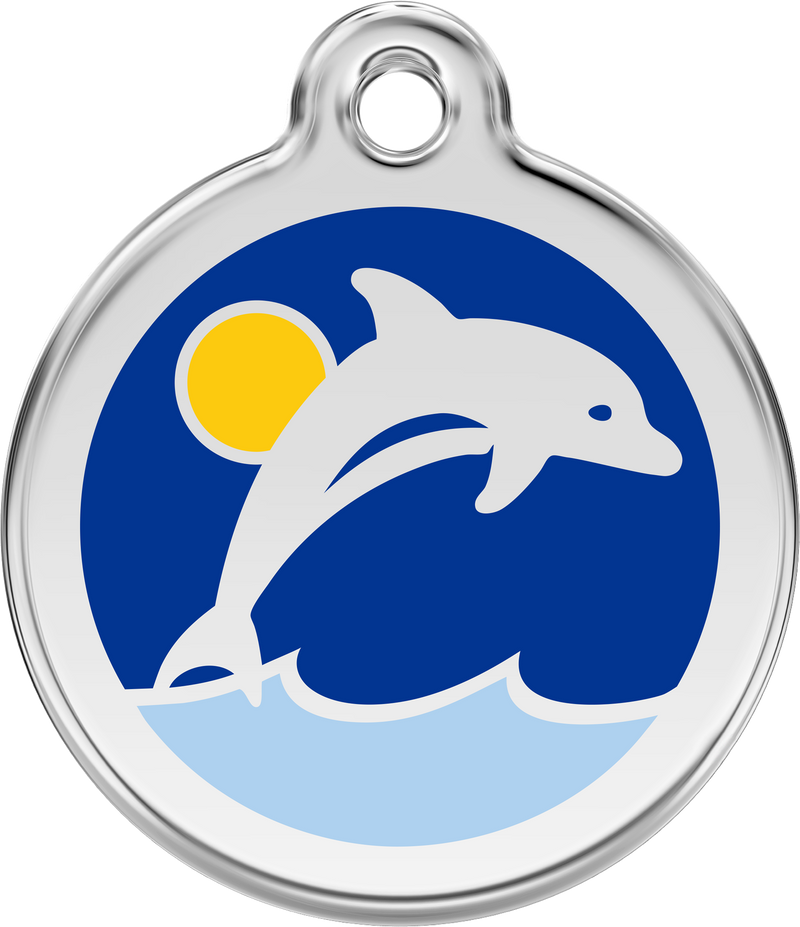 Dolphin Dog Tag