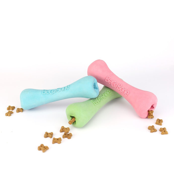 Beco Rubber Bone dog toy (Green)