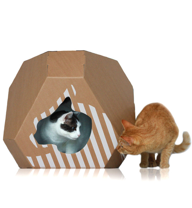 MIA Reversible Cat Playhouse