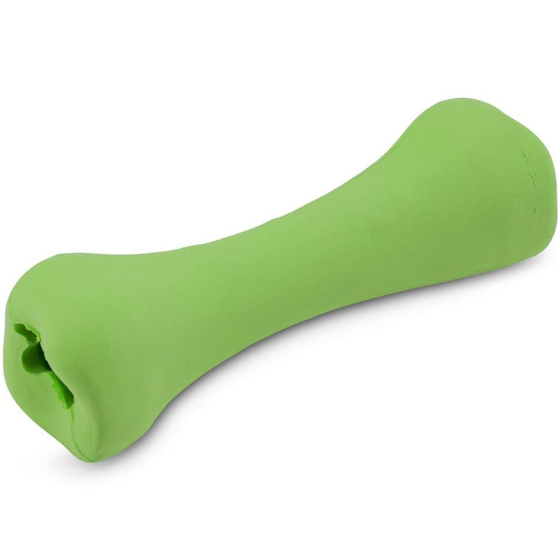 Beco Rubber Bone dog toy (Green)