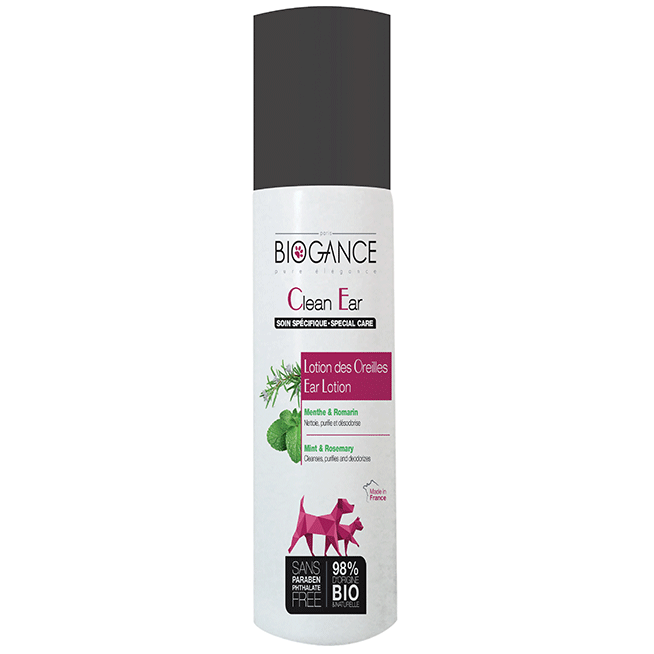 Biogance Clean Ear Lotion Mint & Rosemary for Dogs (100ml)