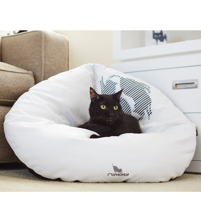 Emi Cat Bed (White)