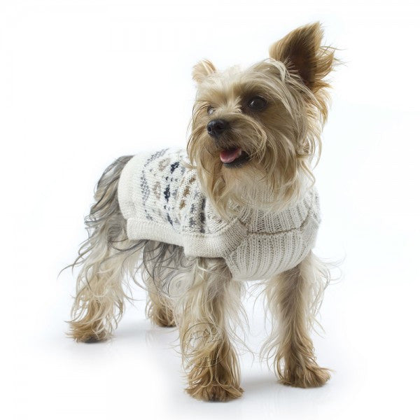 Knitted Dog Sweater (Frosty Isle)
