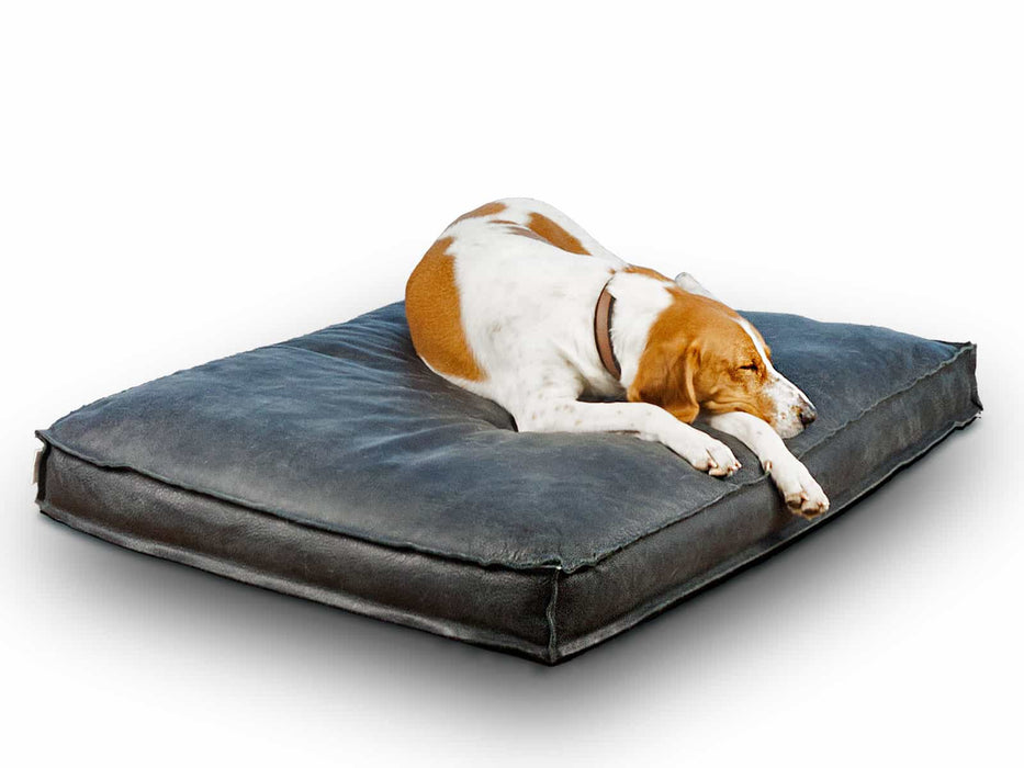Buffalo Leather Lounge Dog Bed