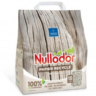 Nullodor Recycled Paper Cat Litter (10 litres)